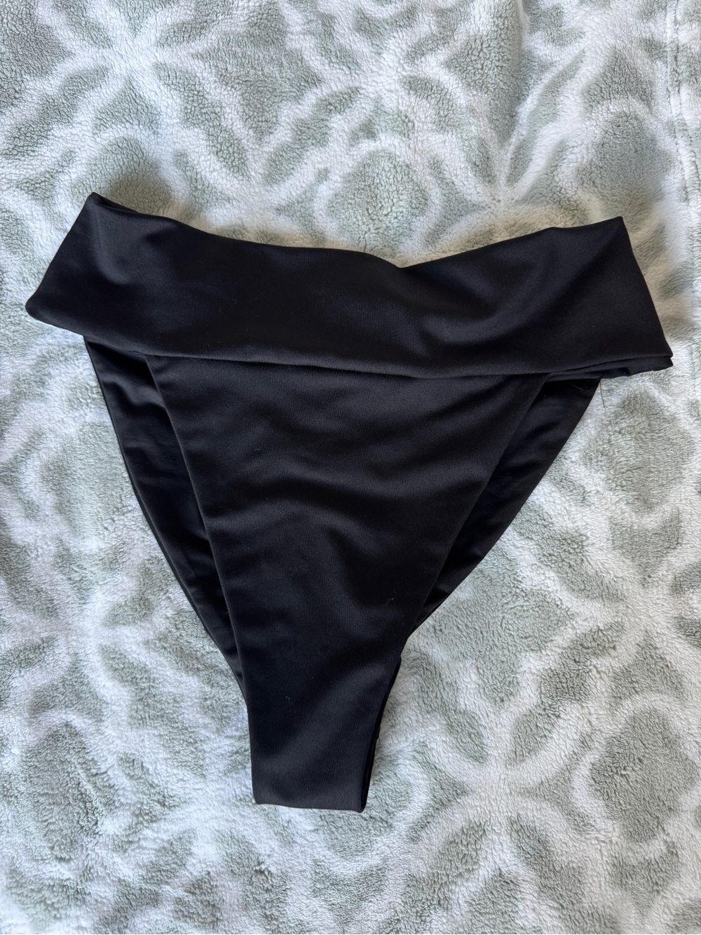 Black high-cut Bikini Bottom